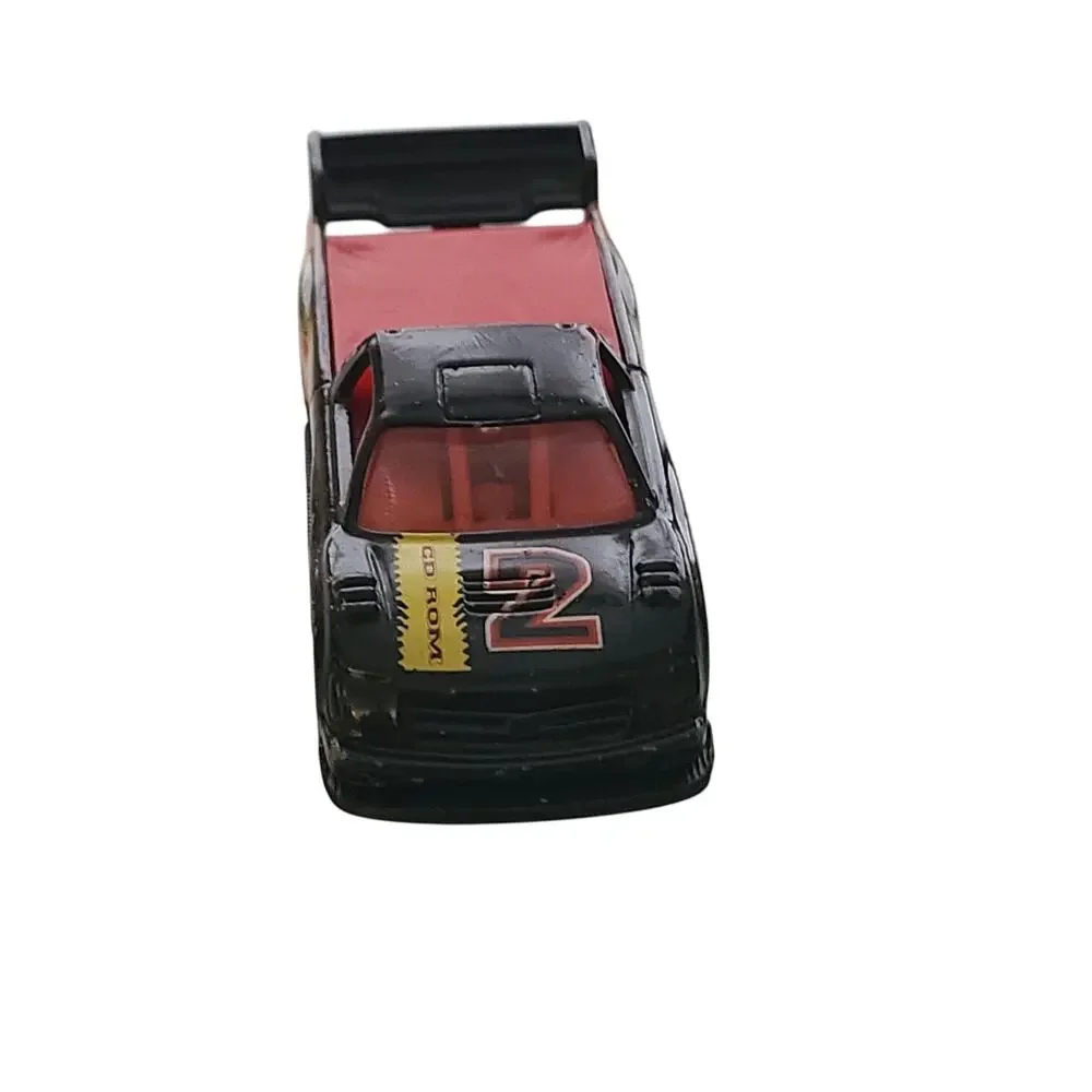 Hot Wheels 1999 Malaysia Base Crash CD ROM Pikes Peak Tacoma 2 Black Red Car